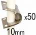 U-Clip 10mm (50) U-Clip 10mm (50)